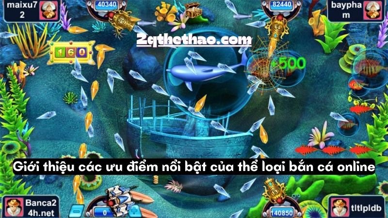 Giới thiệu các ưu điểm nổi bật của thể loại bắn cá online