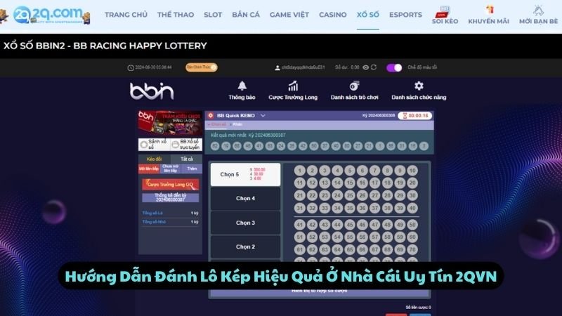 Hướng Dẫn Đánh Lô Kép Hiệu Quả Ở Nhà Cái Uy Tín 2QVN