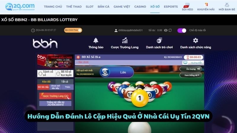 Hướng Dẫn Đánh Lô Cặp Hiệu Quả Ở Nhà Cái Uy Tín 2QVN